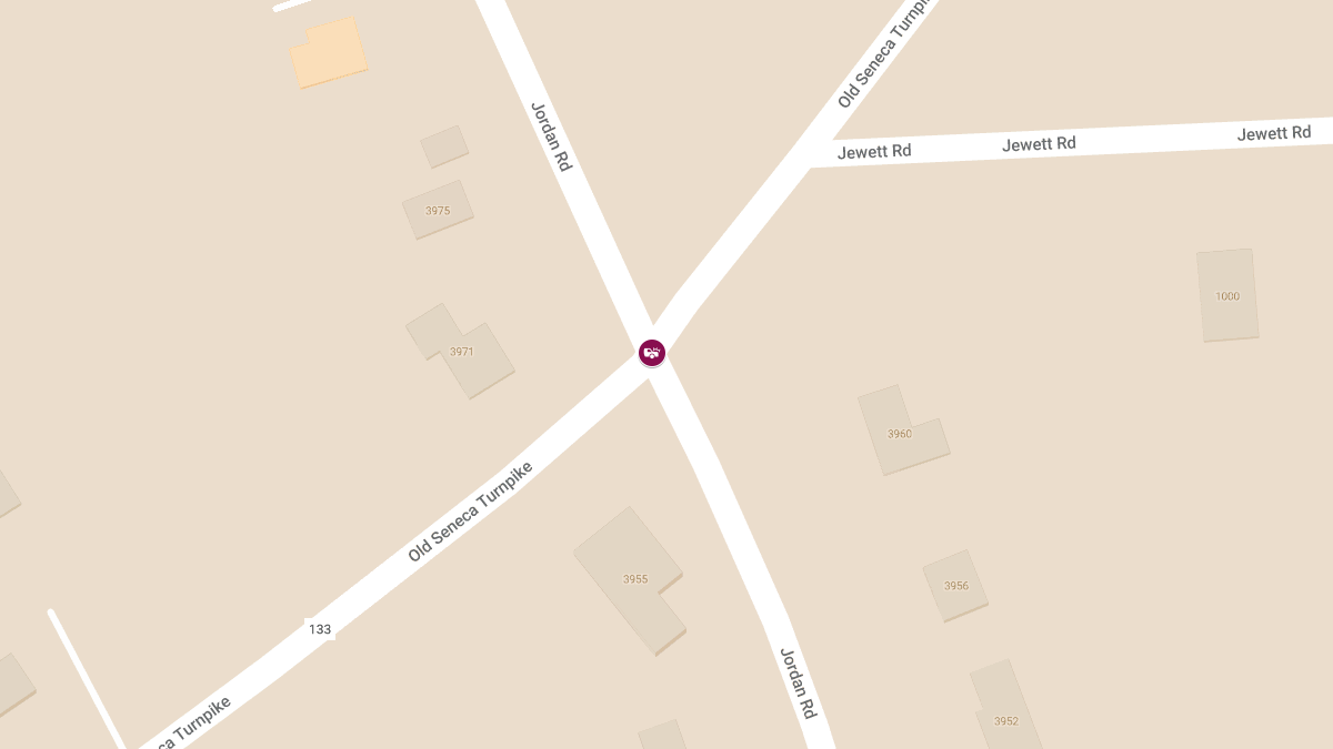 Accident with Injuries Reported at Old Seneca Turnpike and Jordan Rd