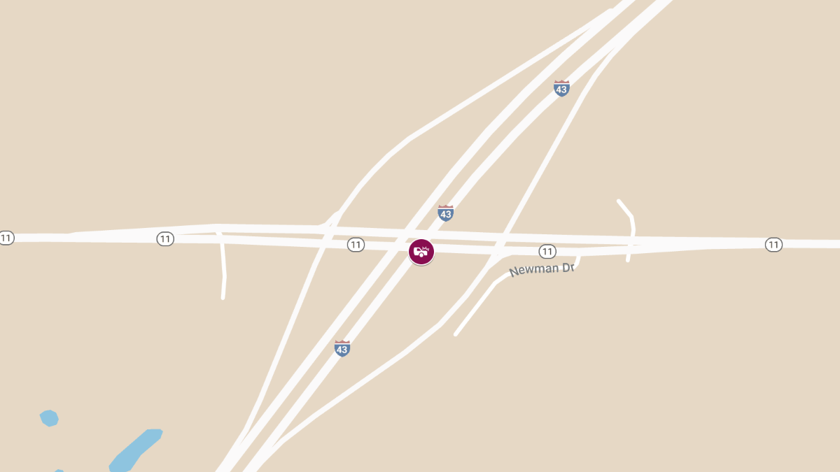 Accident with Injuries Reported on I-43 at Hwy 11