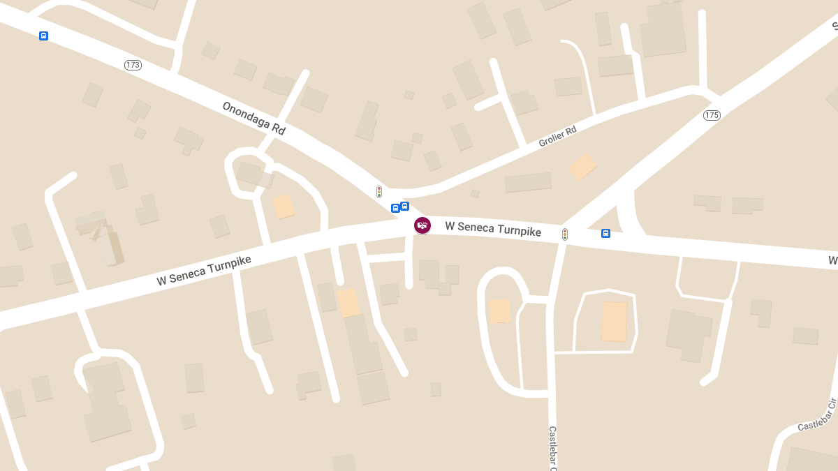 Accident with Injuries Reported on Rte 175W Seneca Tpk at Onondaga Rd