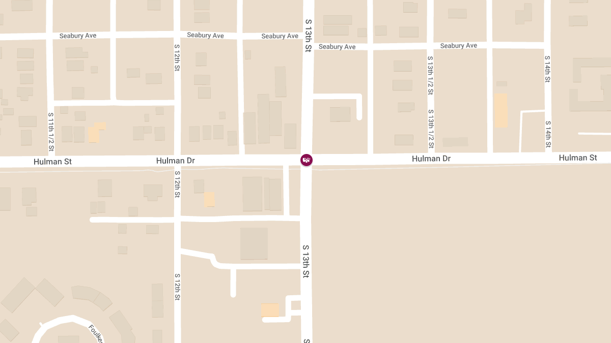 Accident with Injuries at 13th St and Hulman St