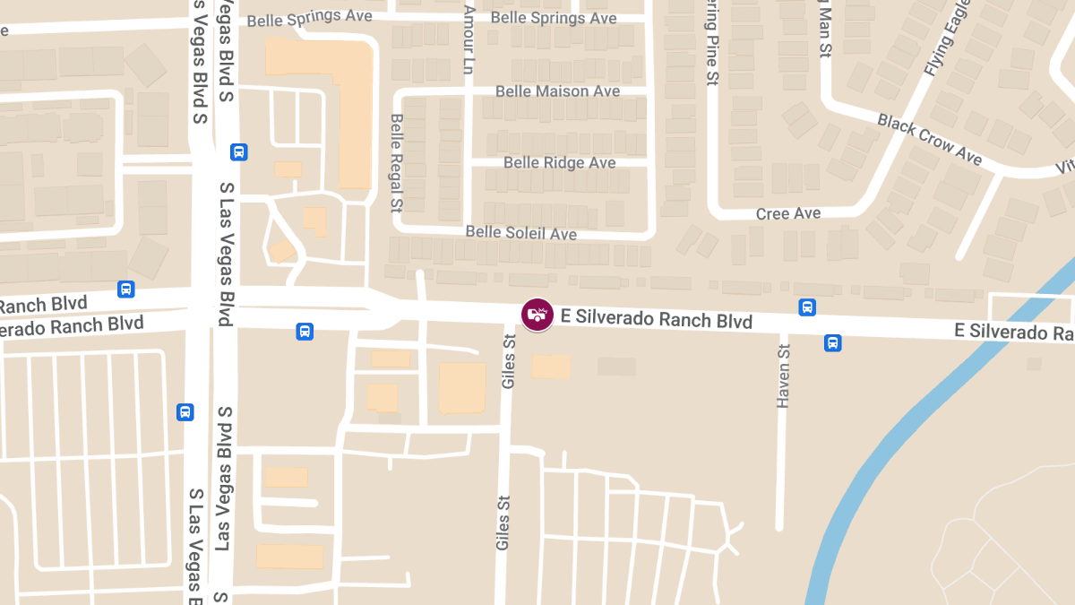 Accident with Injuries at 21 E Silverado Ranch Blvd