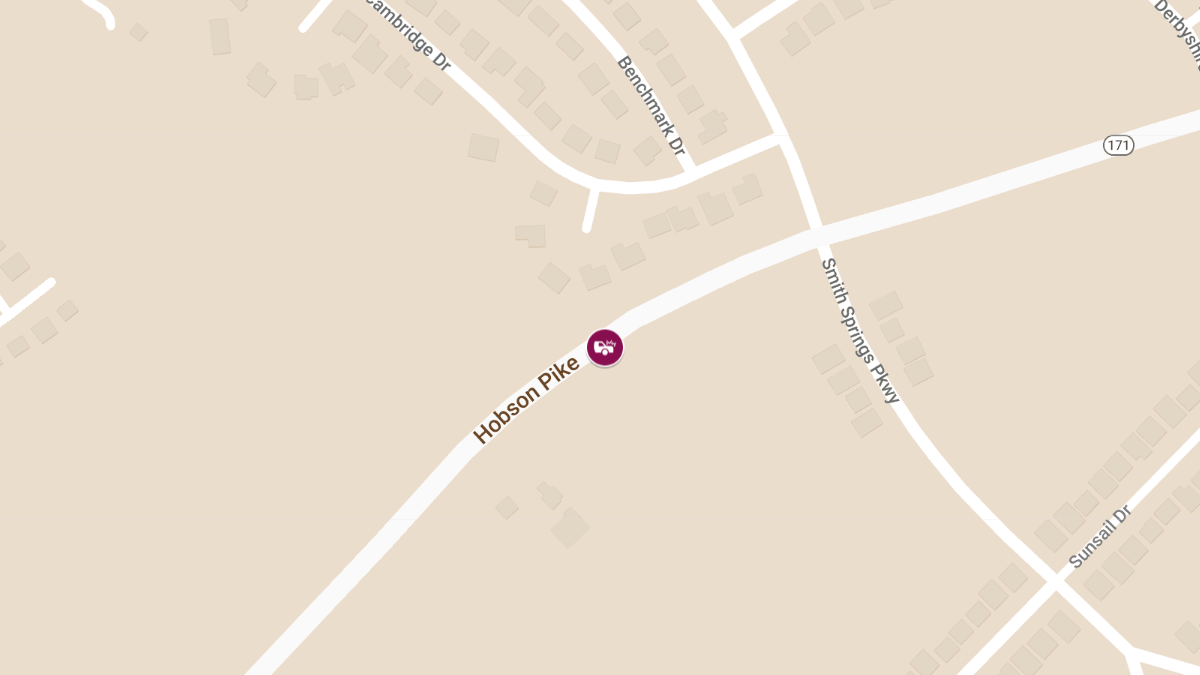 Accident with Injuries at 2368 Hobson Pike