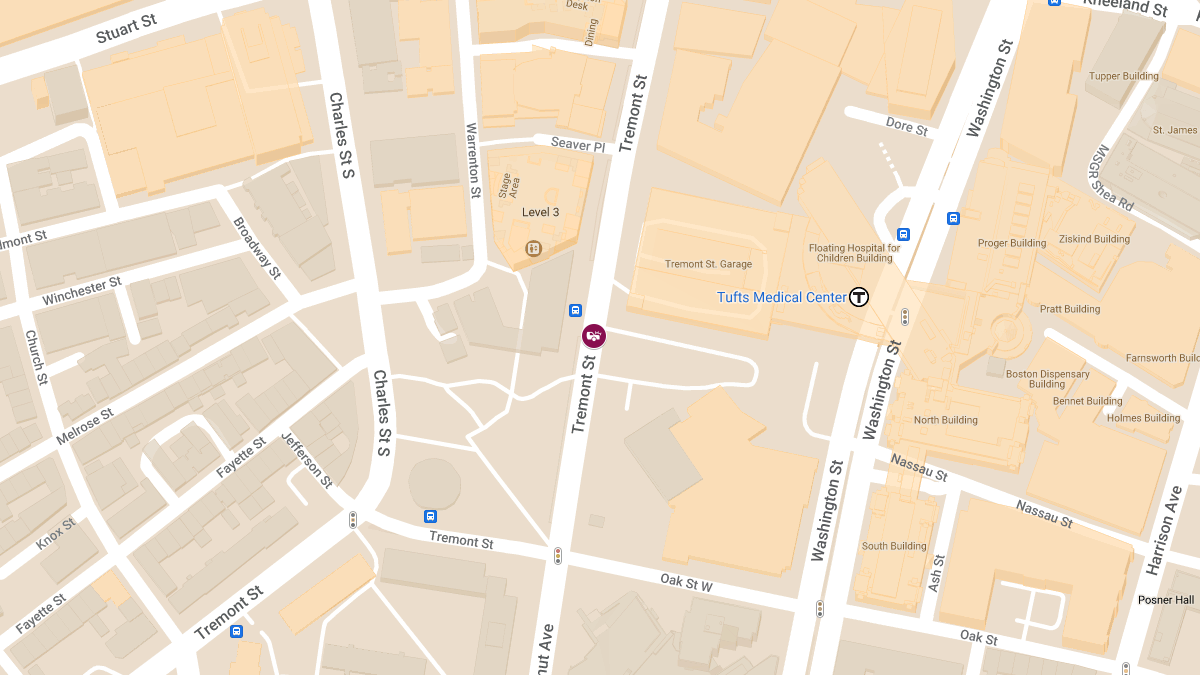 Accident with Injuries at 275 Tremont Street
