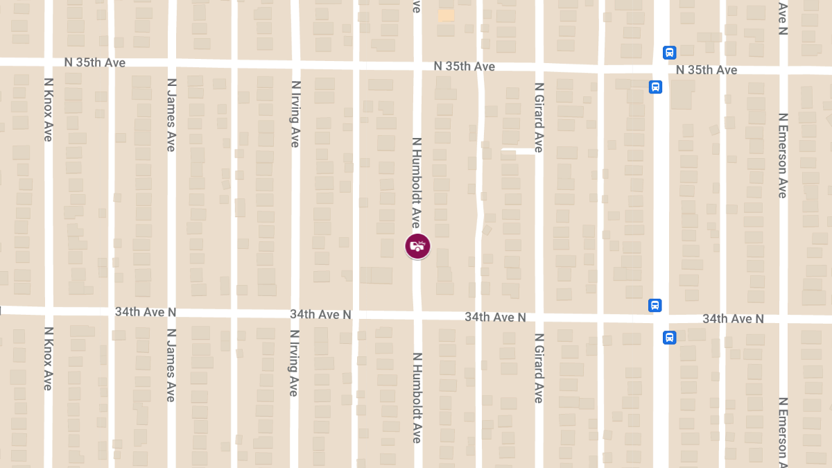 Accident with Injuries at 3410 Humboldt Ave N