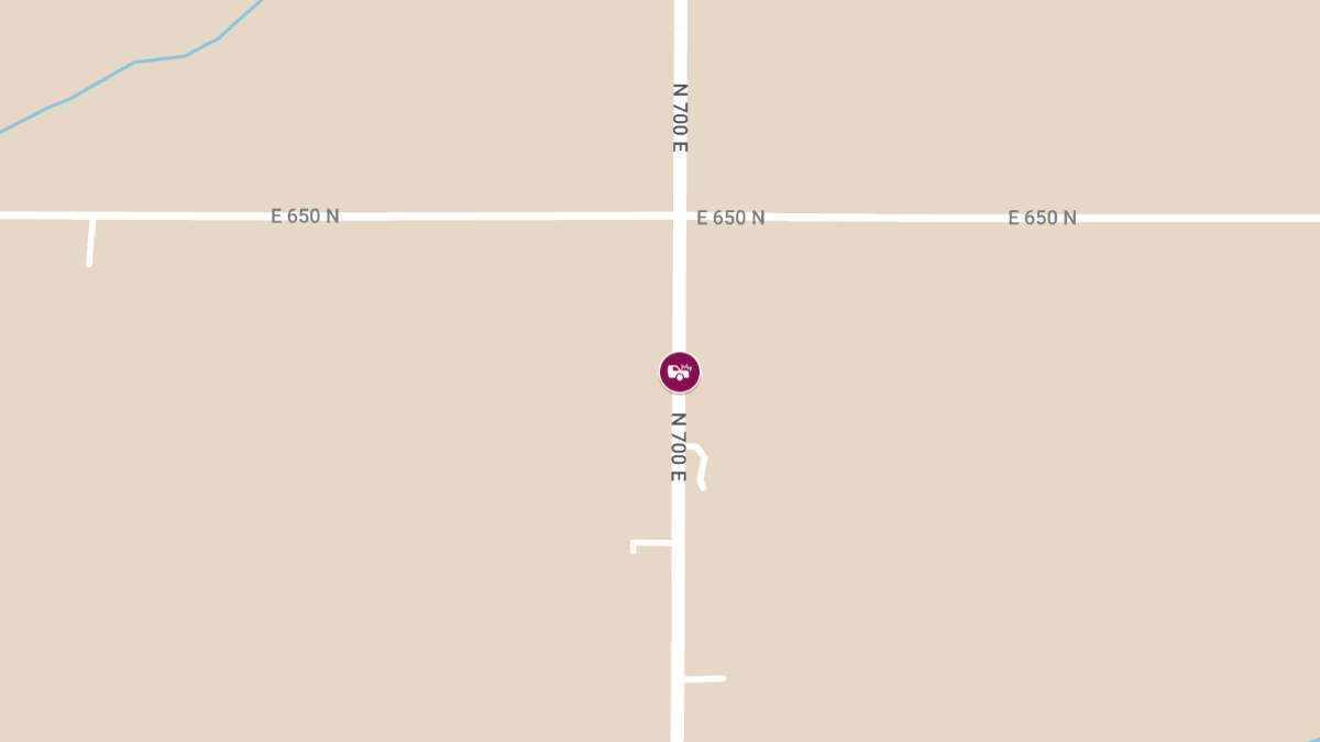 Accident with Injuries at 6342 N 700 E