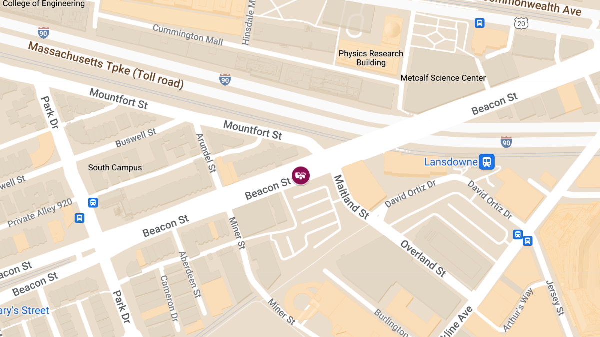 Accident with Injuries at 830 Beacon St