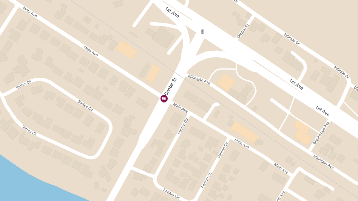 Accident with Injuries at Center St & Main Ave