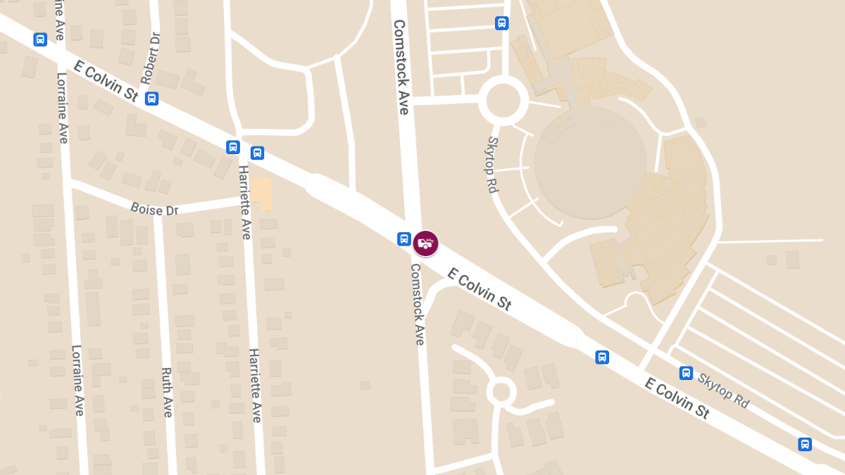 Accident with Injuries at Colvin St & Comstock Ave