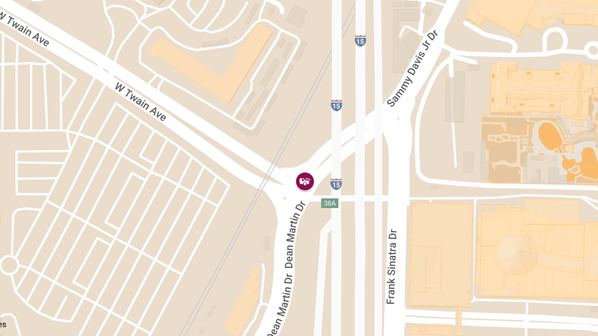 Accident with Injuries at Dean Martin Dr & W Twain Ave