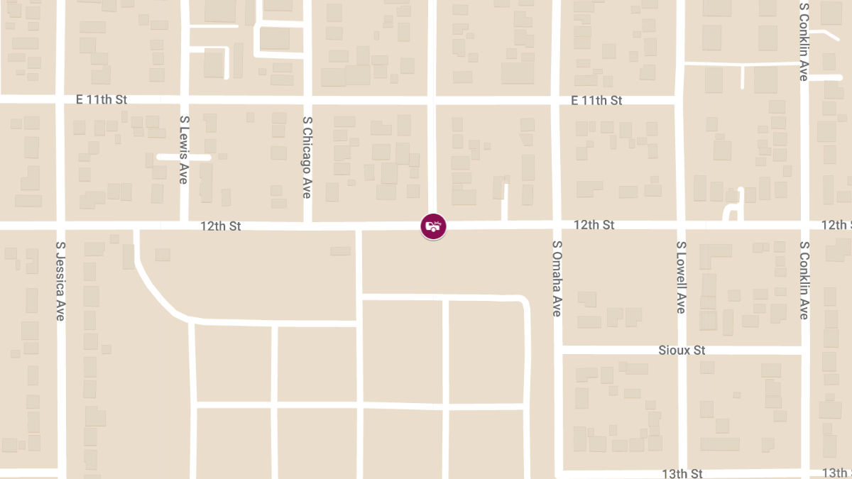 Accident with Injuries at E 12th St & S St Paul Ave