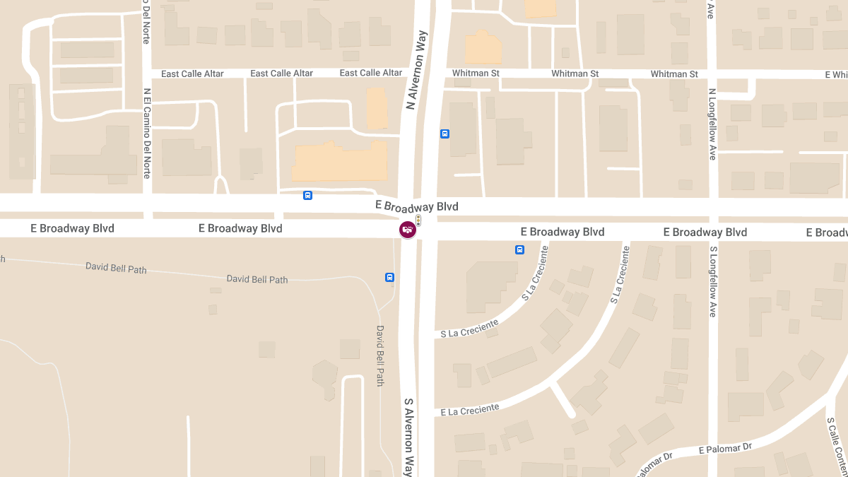 Accident with Injury at Broadway Blvd & Alvernon Way