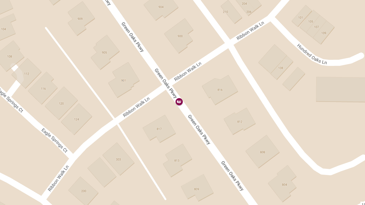 Accident with Injuries at Green Oaks Pkwy