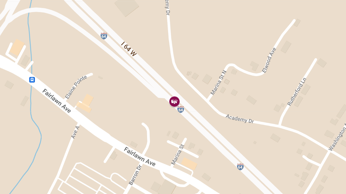 Accident with Injuries at I-64 East Entrance Ramp