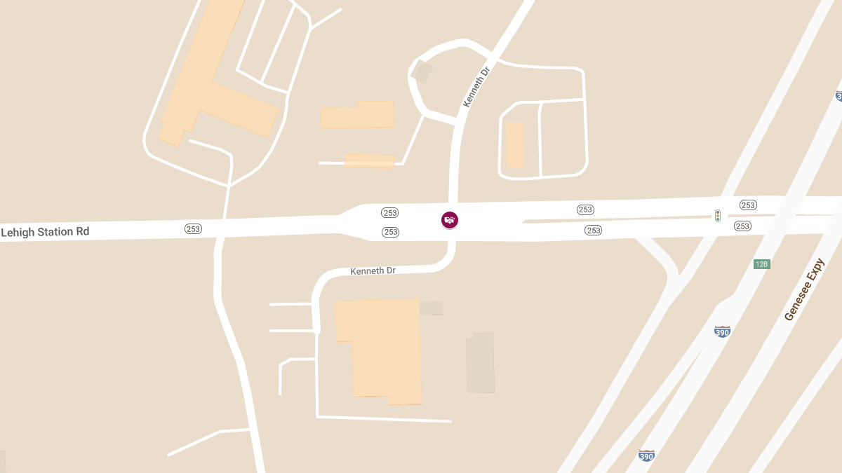 Accident with Injuries at Lehigh Station Rd and Kenneth Dr