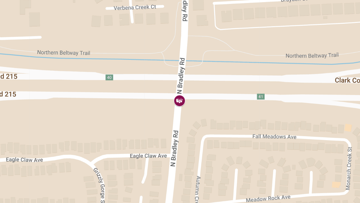 Accident with Injuries at N CC 215 & Bradley Rd