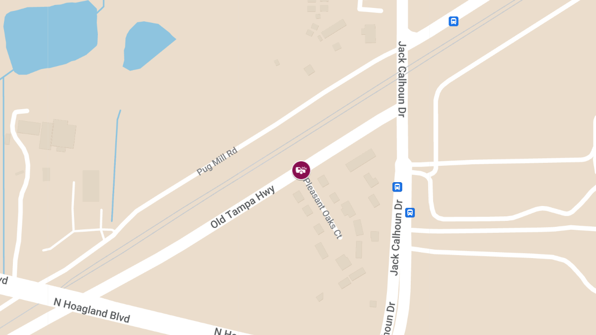 Accident with Injuries at Old Tampa Hwy & Pleasant Hill Rd
