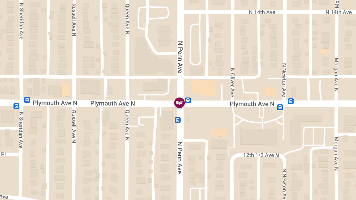 Accident with Injuries at Penn Ave N & Plymouth Ave N
