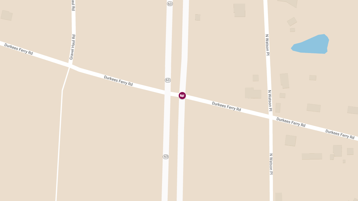 Accident with Injuries at SR 63 & Durkees Ferry Rd