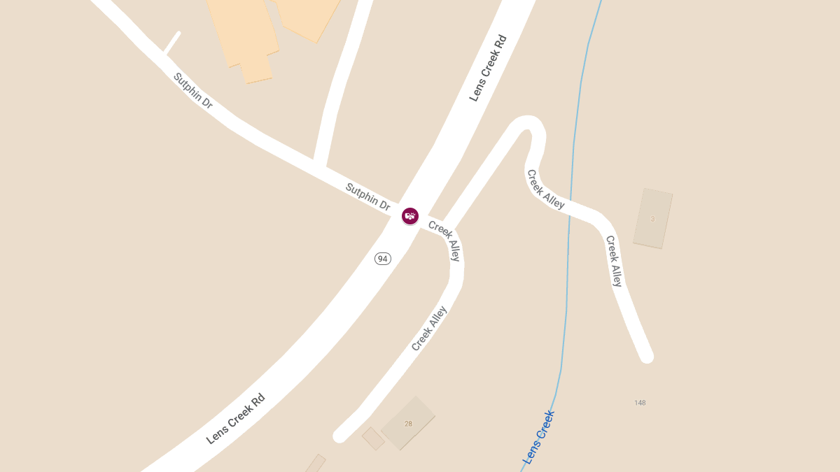 Accident with Injuries at Sutphin Dr & Lens Creek Rd