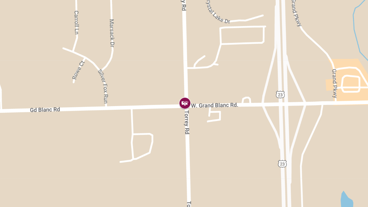 Accident with Injuries at Torrey Rd & W Grand Blanc Rd