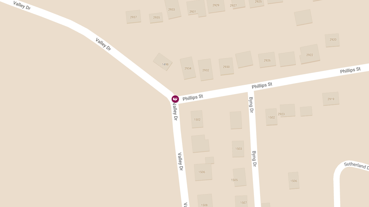 Accident with Injuries at Valley Dr & Phillips St
