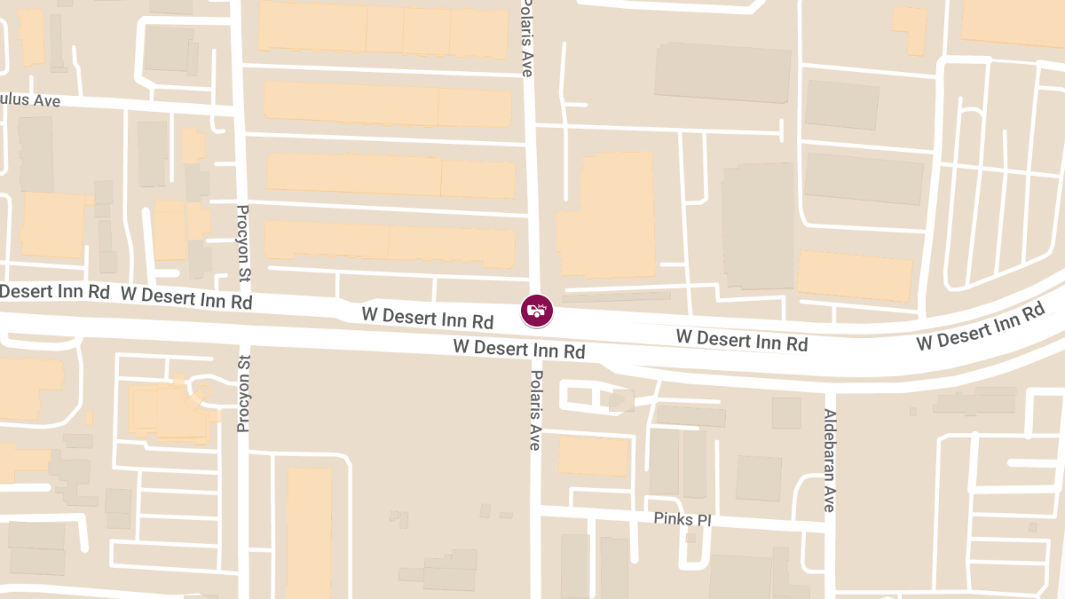 Accident with Injuries at W Desert Inn Rd & Polaris Ave