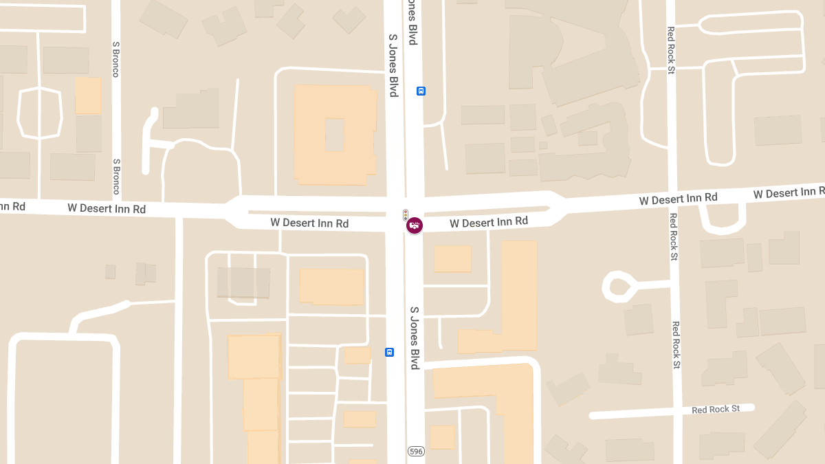 Accident with Injuries at W Desert Inn Rd & S Jones Blvd