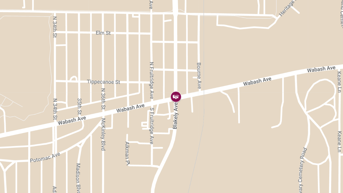 Accident with Injuries at Wabash Ave & Blakely Ave