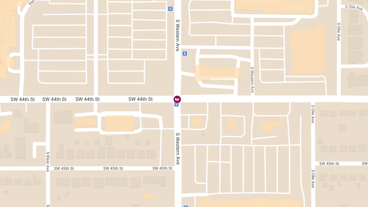 Accident with Injuries at Western Ave & SW 44th St