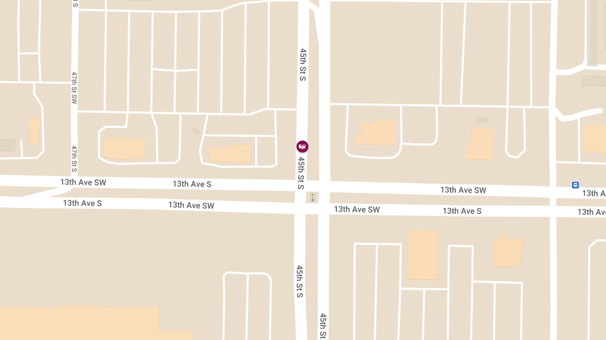 Accident with Injuries in 1300 Block of 45th St S