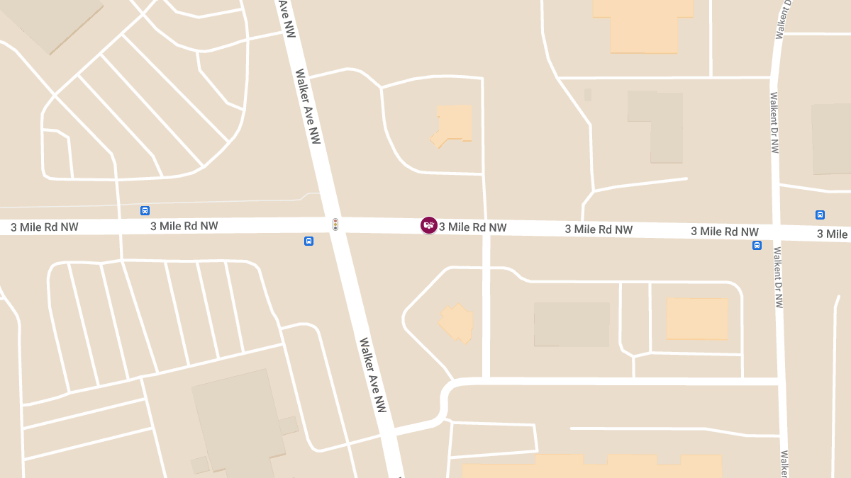 Accident with Injuries on 3 Mile Rd near Walker Ave