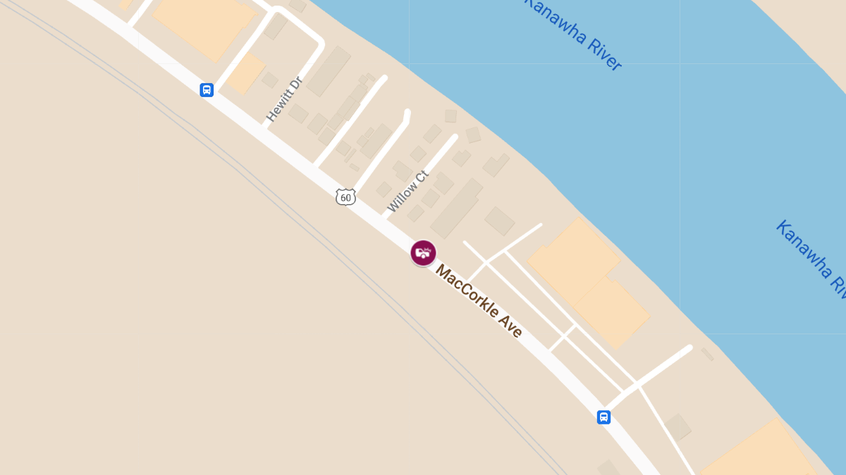 Accident with Injuries on 6400 MacCorkle Ave SW