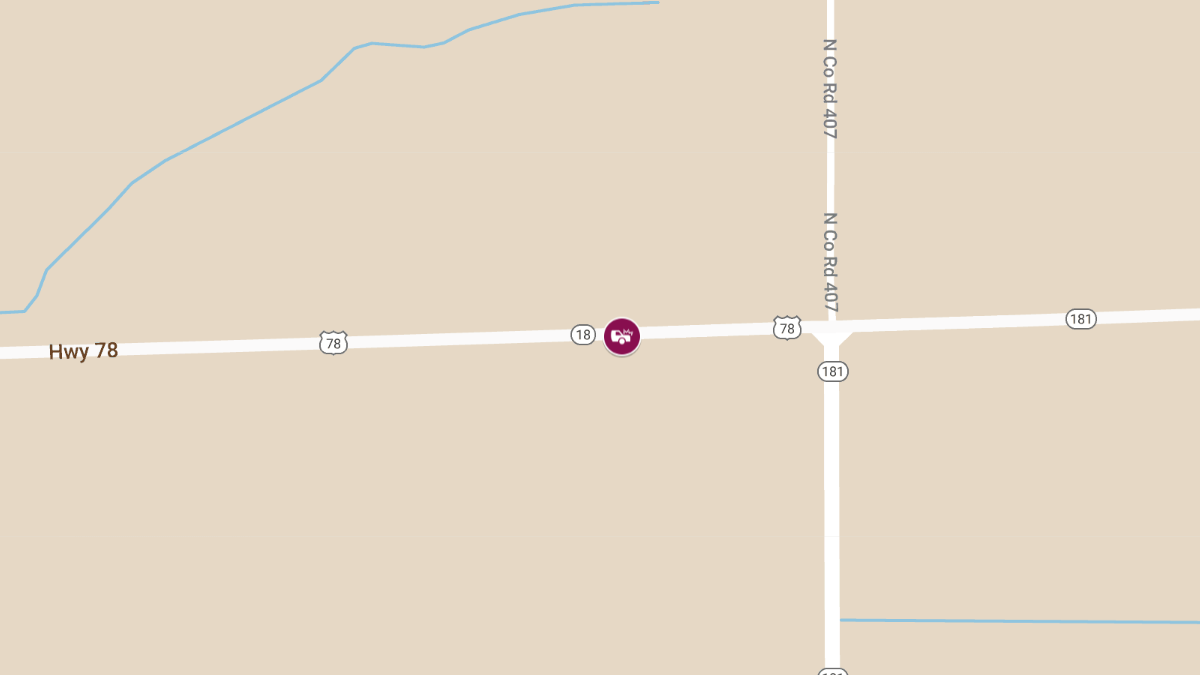 Accident with Injuries on EB State Highway 18 Near State Highway 181