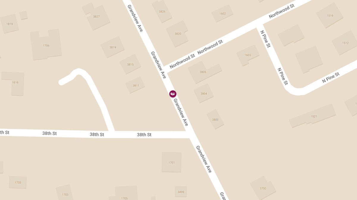 Accident with Injuries on Grand View in 3800 Block