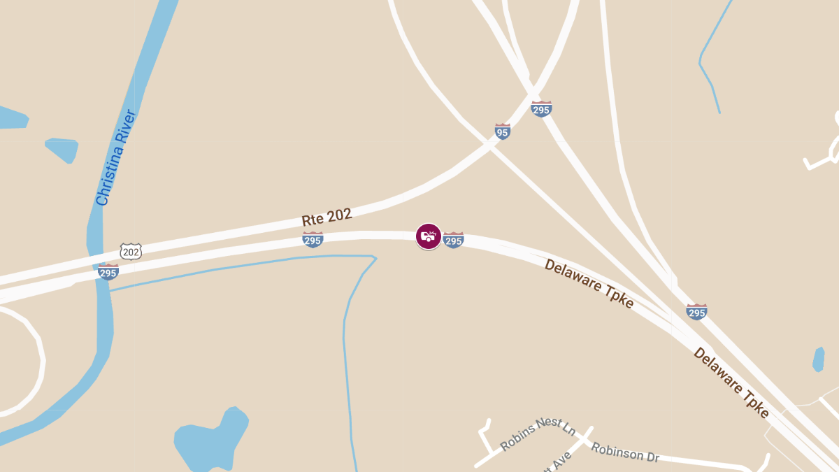 Accident with Injuries on I-295 SB Near I-95 Merge and Rte 141 Off-Ramp