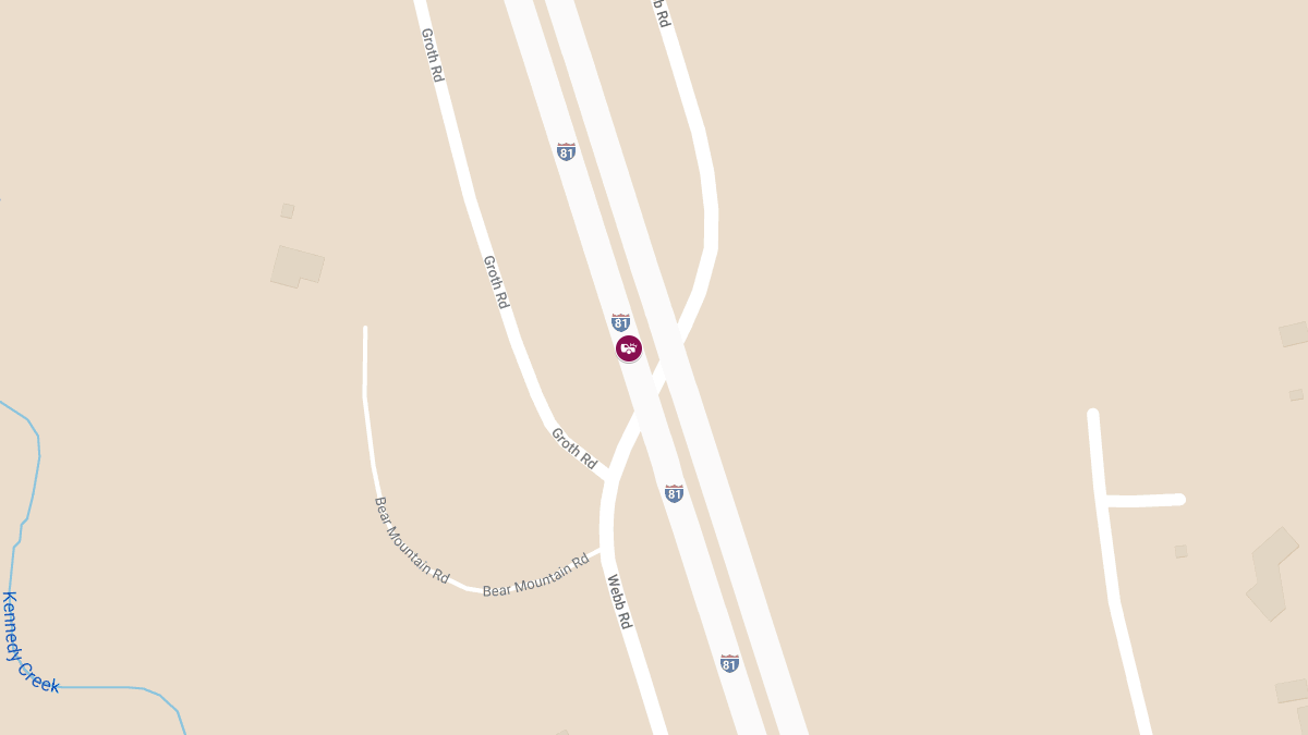 Accident with Injuries on I-81 SB at Rte 11Exit 73