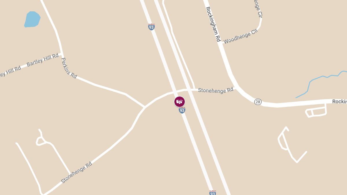 Accident with Injuries on I-93 North near Exit 5