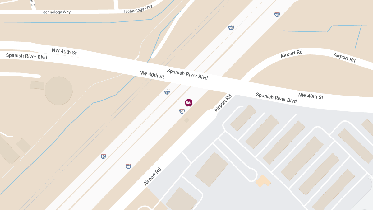 Accident with Injuries on I-95 SB at MM 44