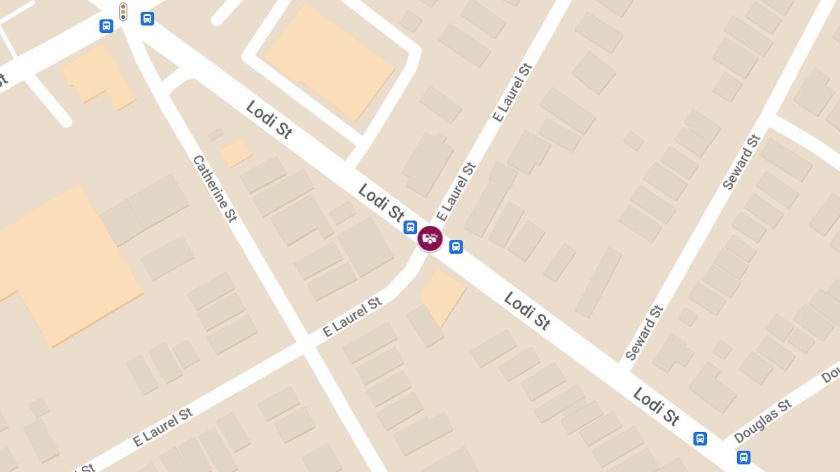Accident with Injuries on Lodi St at E Laurel St