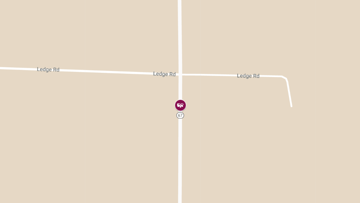 Accident with Injuries on NB U.S. Highway 67 Near Exit 42