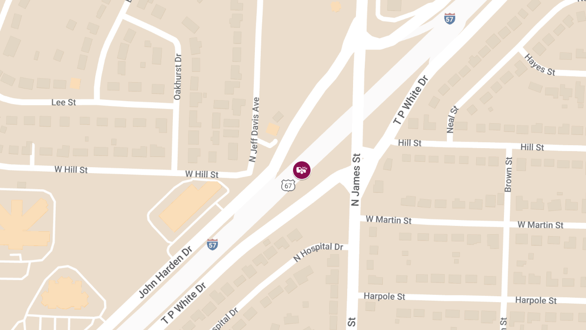 Accident with Injuries on NB U.S. Highway 67 near Exit 10B, North of Jacksonville