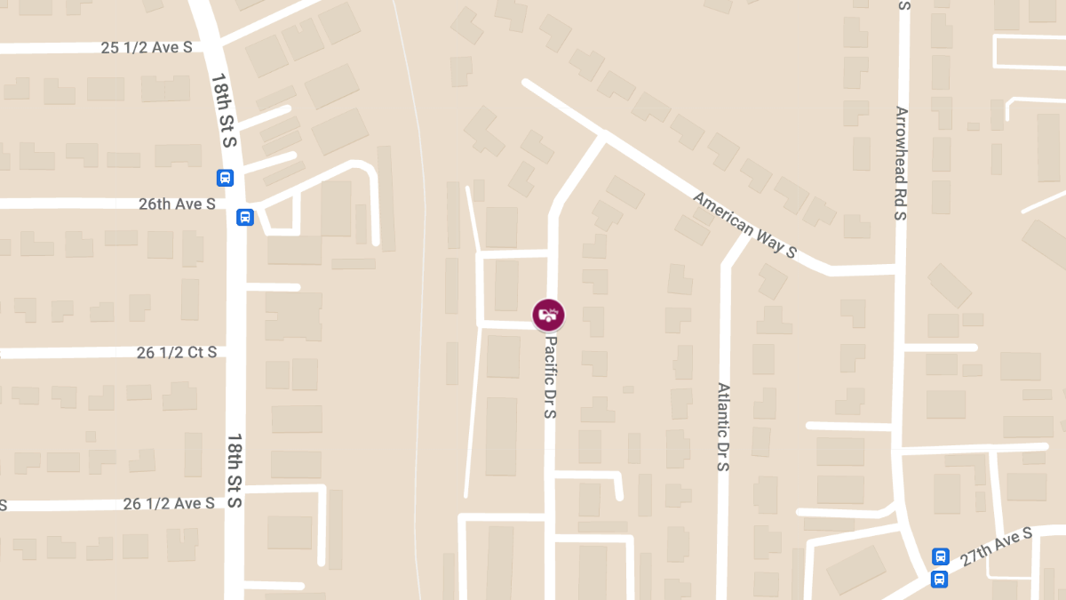 Accident with Injuries on Pacific Dr S