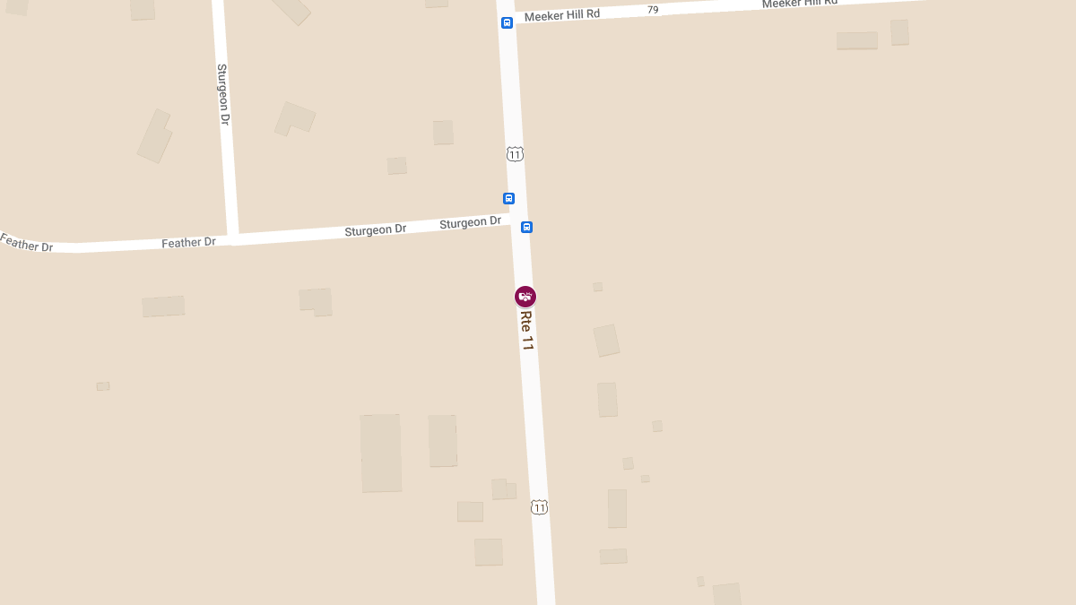 Accident with Injuries on Rte 11 near North Rd and Feather Dr