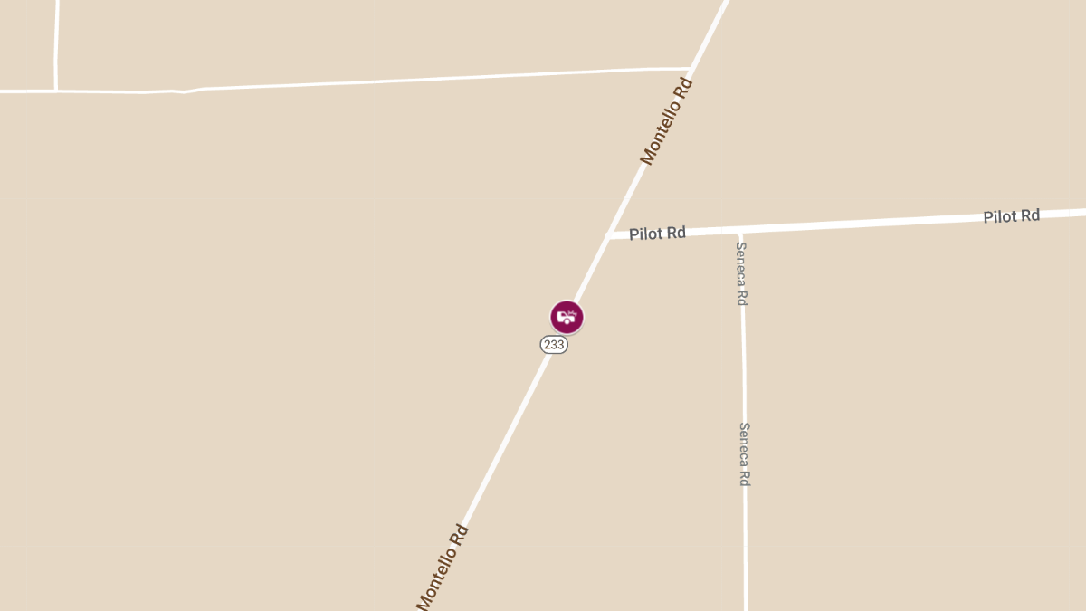 Accident with Injuries on SR 233 Southbound at Mile Marker 23