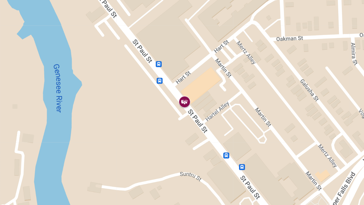 Accident with Injuries on St Paul St Between Lowell St & Hartel Alley