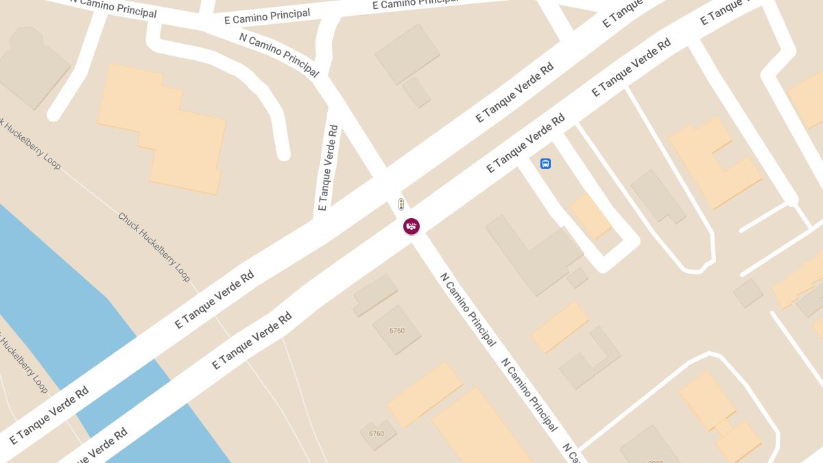 Accident with Injuries on Tanque Verde Rd at Camino Principal Near Udall Park