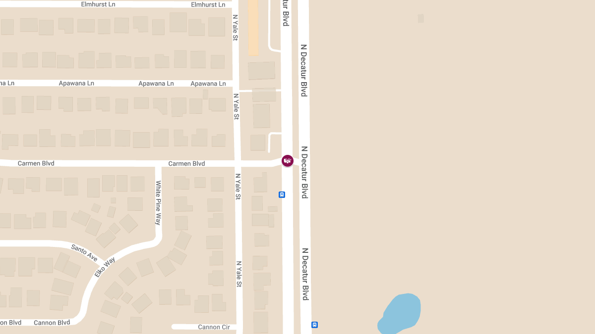 Accident with Injury at N Decatur Blvd & Carmen Blvd