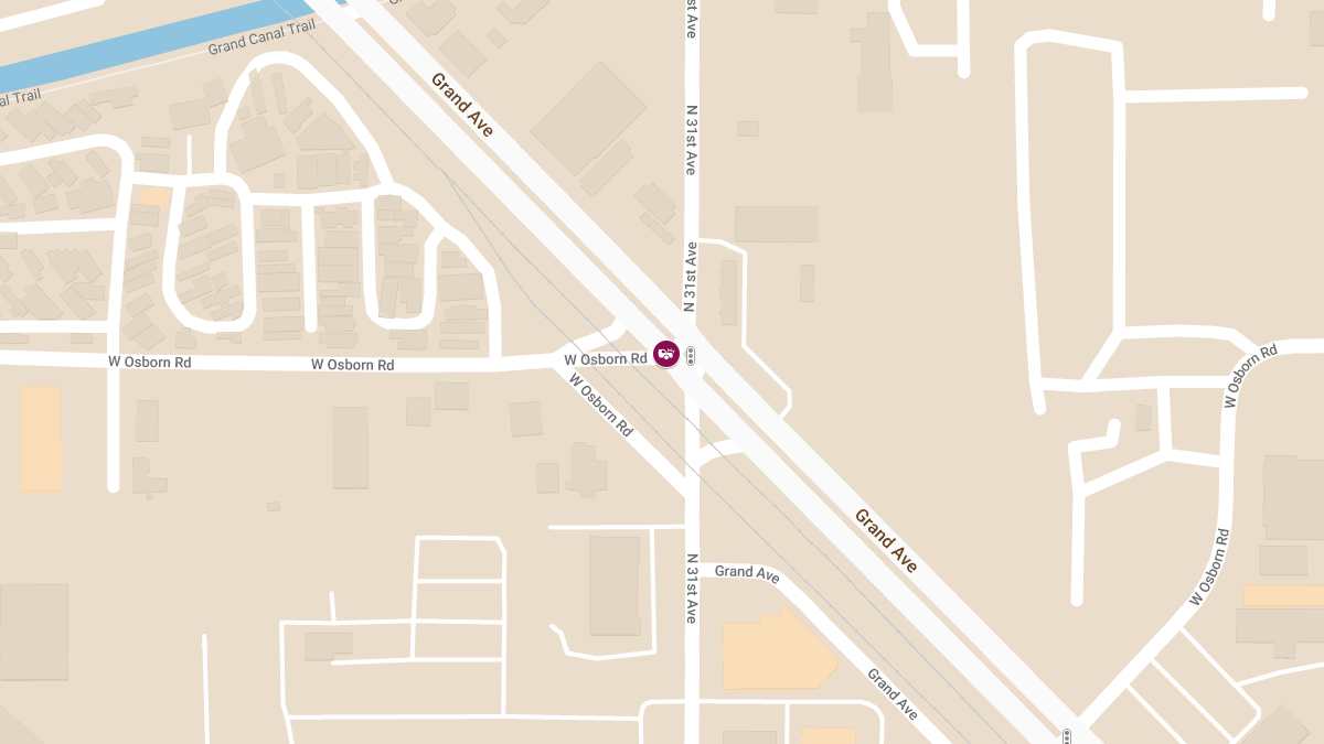 Accident with Injury on Grand Ave at Osborn Rd