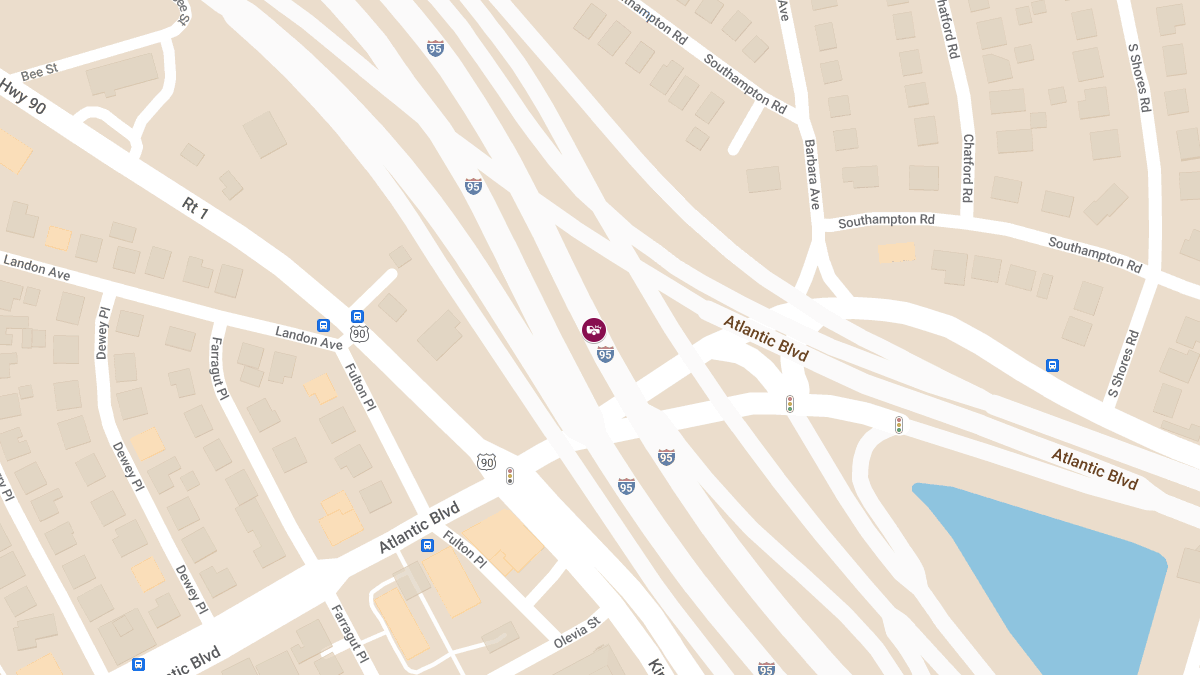 Accident with Injury on I-95 NB at MM341