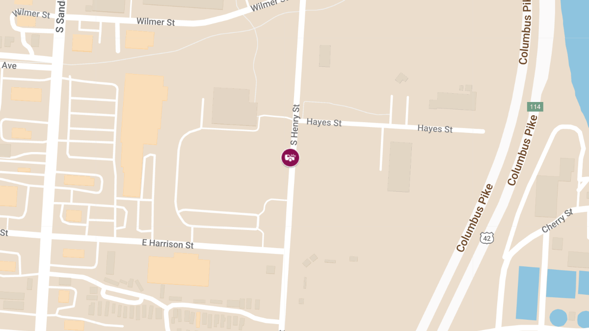 Accident with Injury on S Henry St